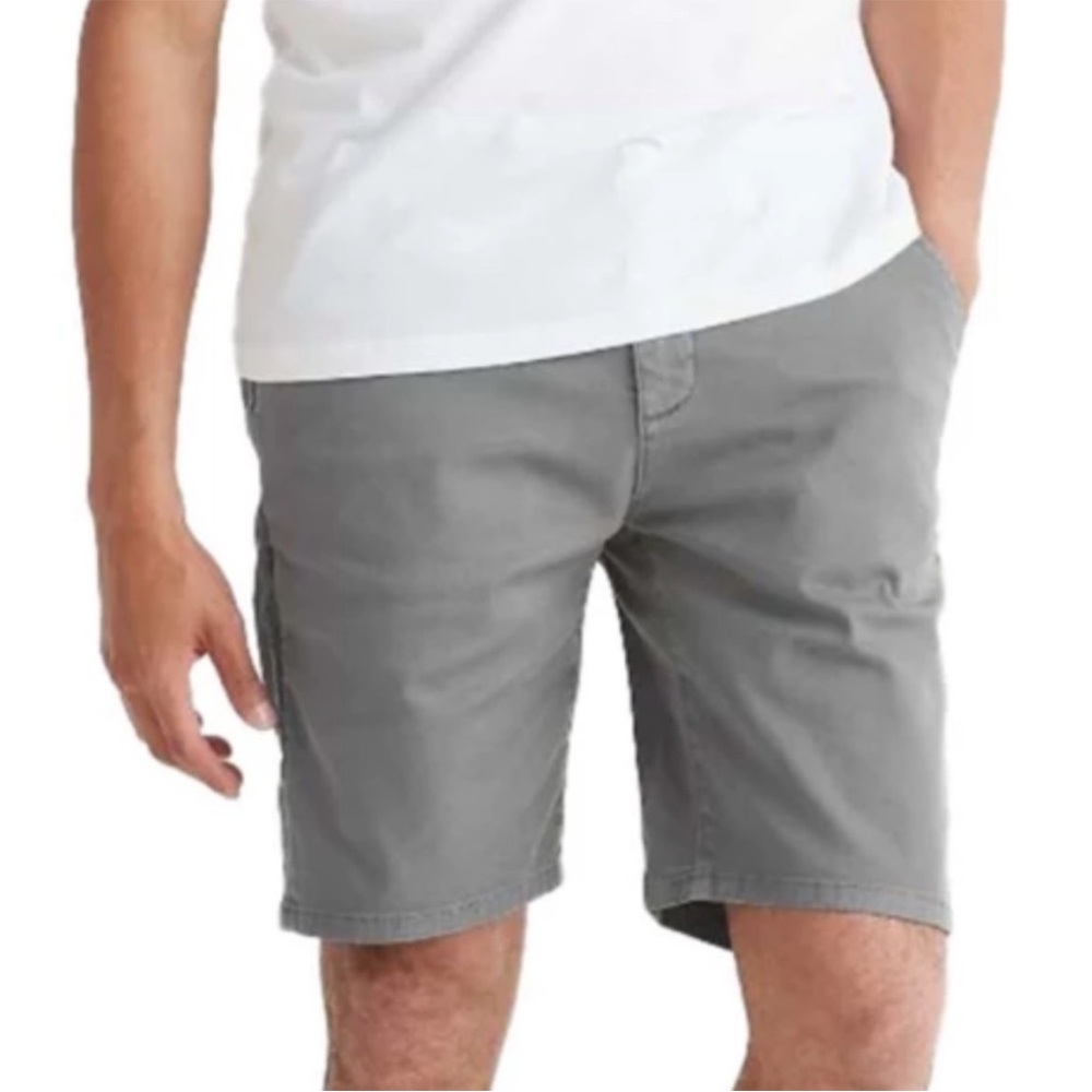 DU/ER Live Free Journey Hybrid Shorts Titanium Gray Sz 30
